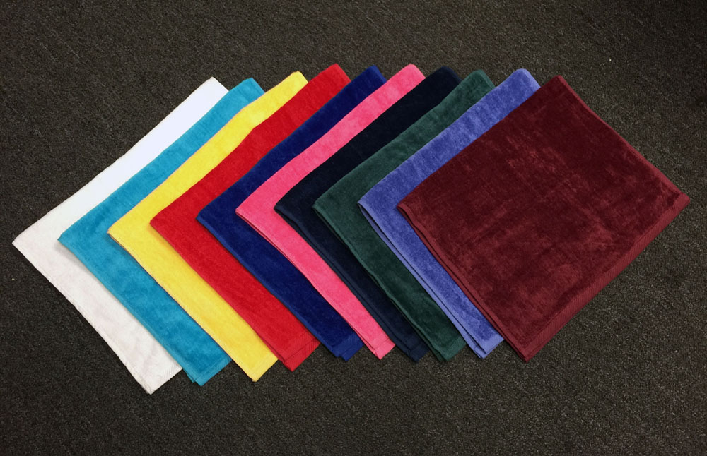 16x25 Hand Towel made of 100% Combed Cotton, Combed Cotton Loops by Royal Comfort, 120 per case.(Assorted Colors)