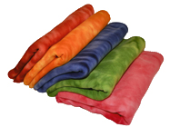 Tie Dye Fleece Blanket