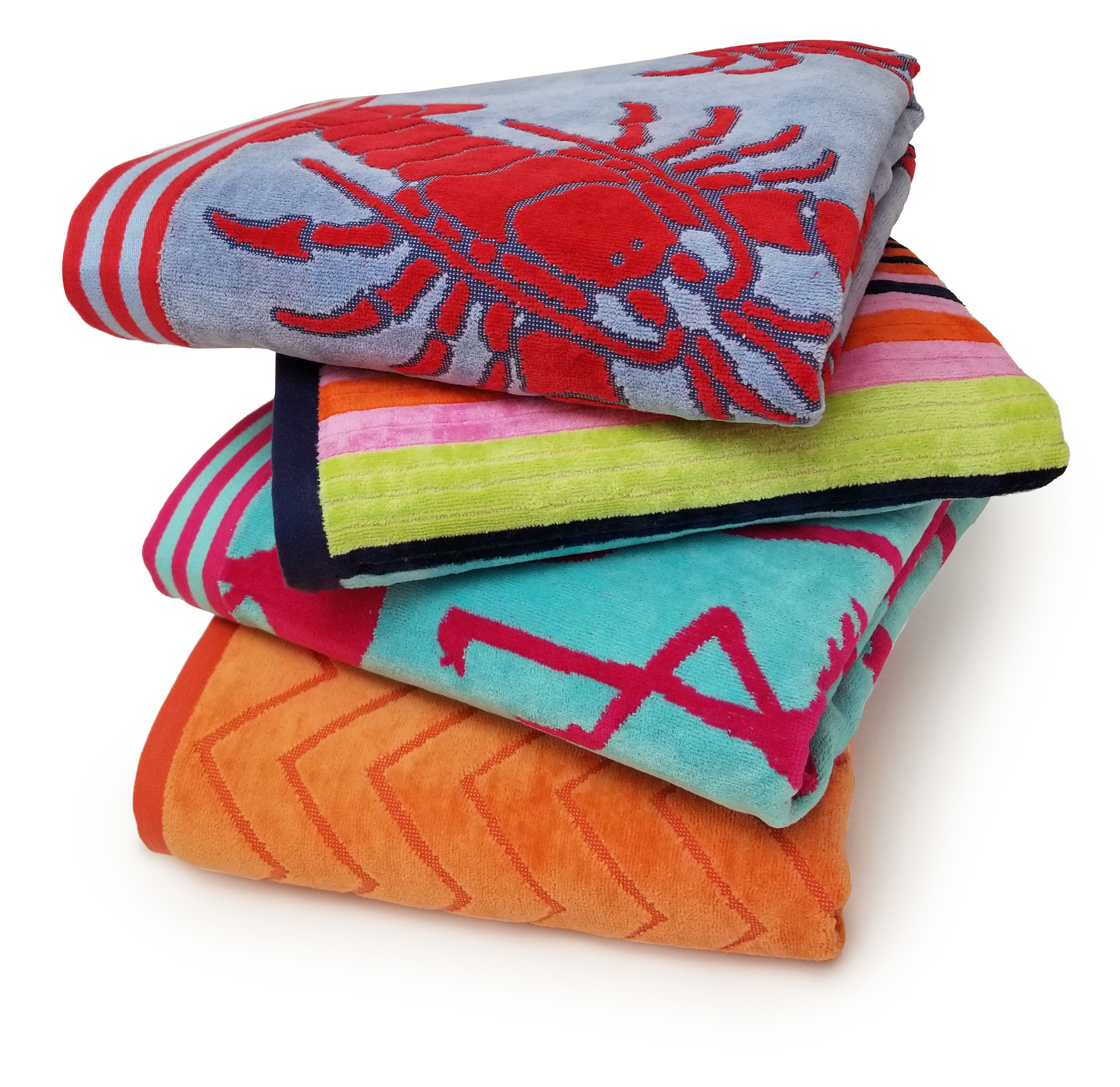 Over-Sized Designer Jacquard Printed Beach Towels Super Quality and Very Absorbent Towel in Beautiful Colors By Maya Island 