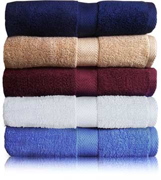 30x56 bath towels by Oval Office Collection. Zero twist 100 % cotton. Luxurious towel.Available only in White.