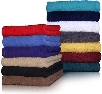 16x27 Economy Hand Towels by Royal Comfort 2.7 Lbs per/ dz. weight.