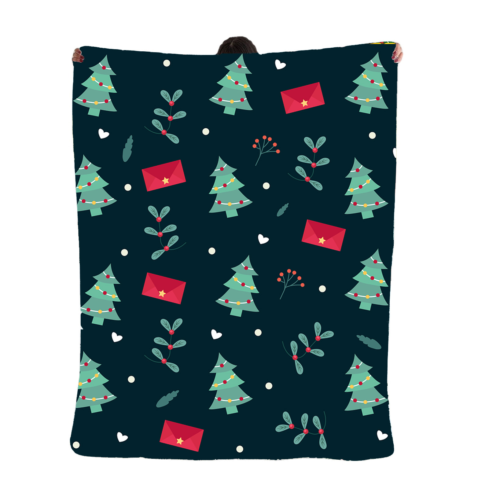 ☃️️🎄 Christmas Tree pattern- 30x60 beach towel , 50x60 Blanket .. FREE SHIPPING