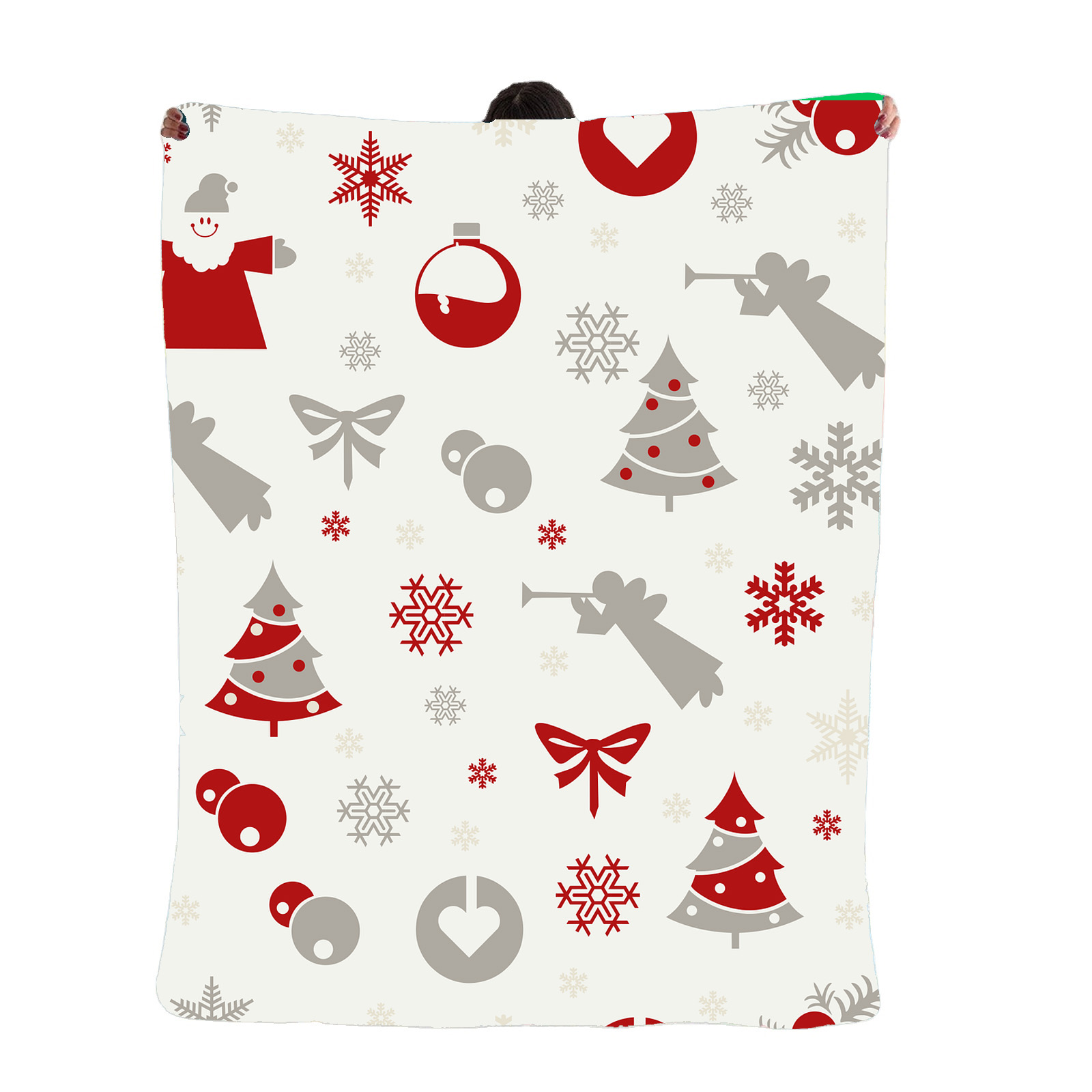 ☃️️🎄 Ornaments and Angels - 30x60 beach towel , 50x60 Blanket .. FREE SHIPPING