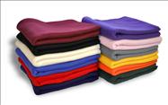100% Polyester Promotional Fleece 50 x 60 Pill Resistant, 200 gsm 36 pcs per case