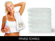 Crown Jewel Gym Towel , Size 16x44 . 5.1 Lbs Per dz. made in north America