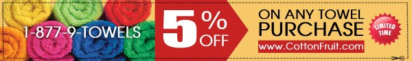 10% Limited Time Discount Towels !