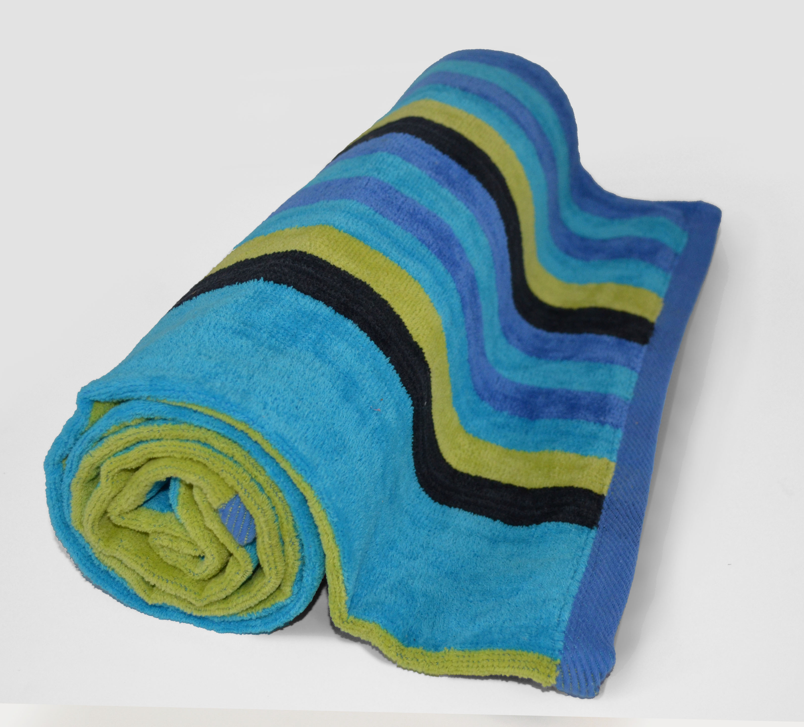 TowelsOutlet.com - EMBROIDERED 100 % Cotton 30x62 Cabana Stripe beach ...