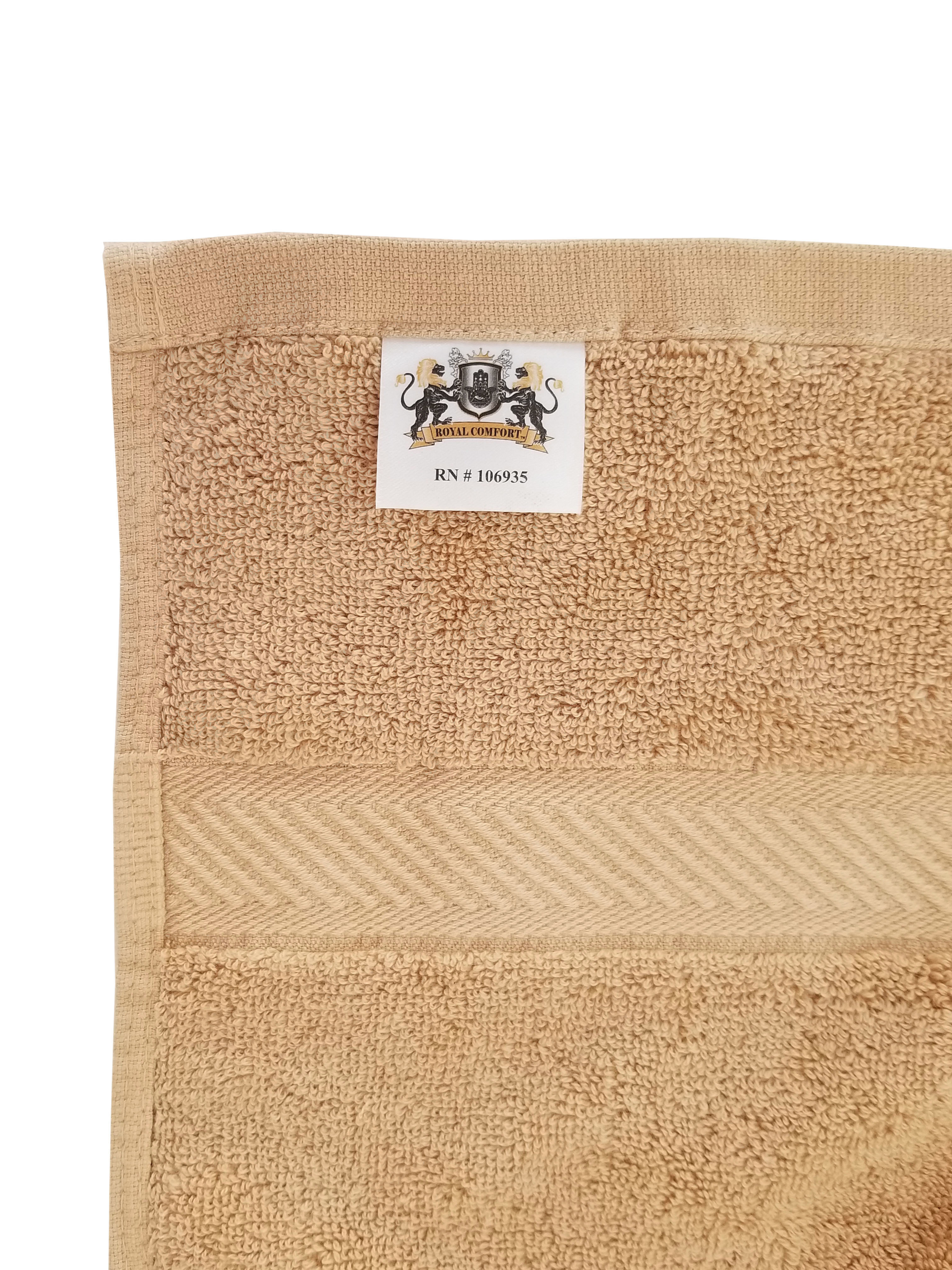 TowelsOutlet.com - 4 PC Set SHIPPING INCLUDED 27x54 Bath Towels by Royal Comfort Woven RING SPUN 