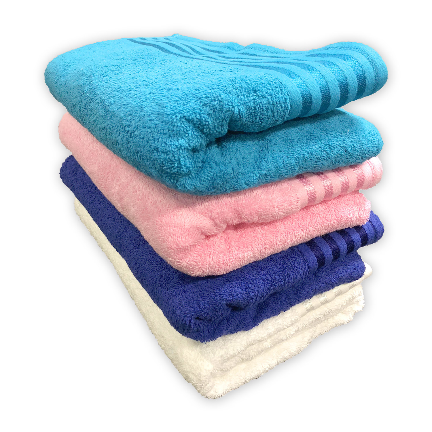 34x68 Bath Towels Cotton (assorted colors) 19.25 Lbs per Dz. 100% Cotton.