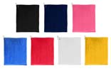 Economy Golf Towel 15x18 with Grommet and Hook, 100% Cotton. Terry Velour 1.2 lbs per dz.(Assorted Colors)