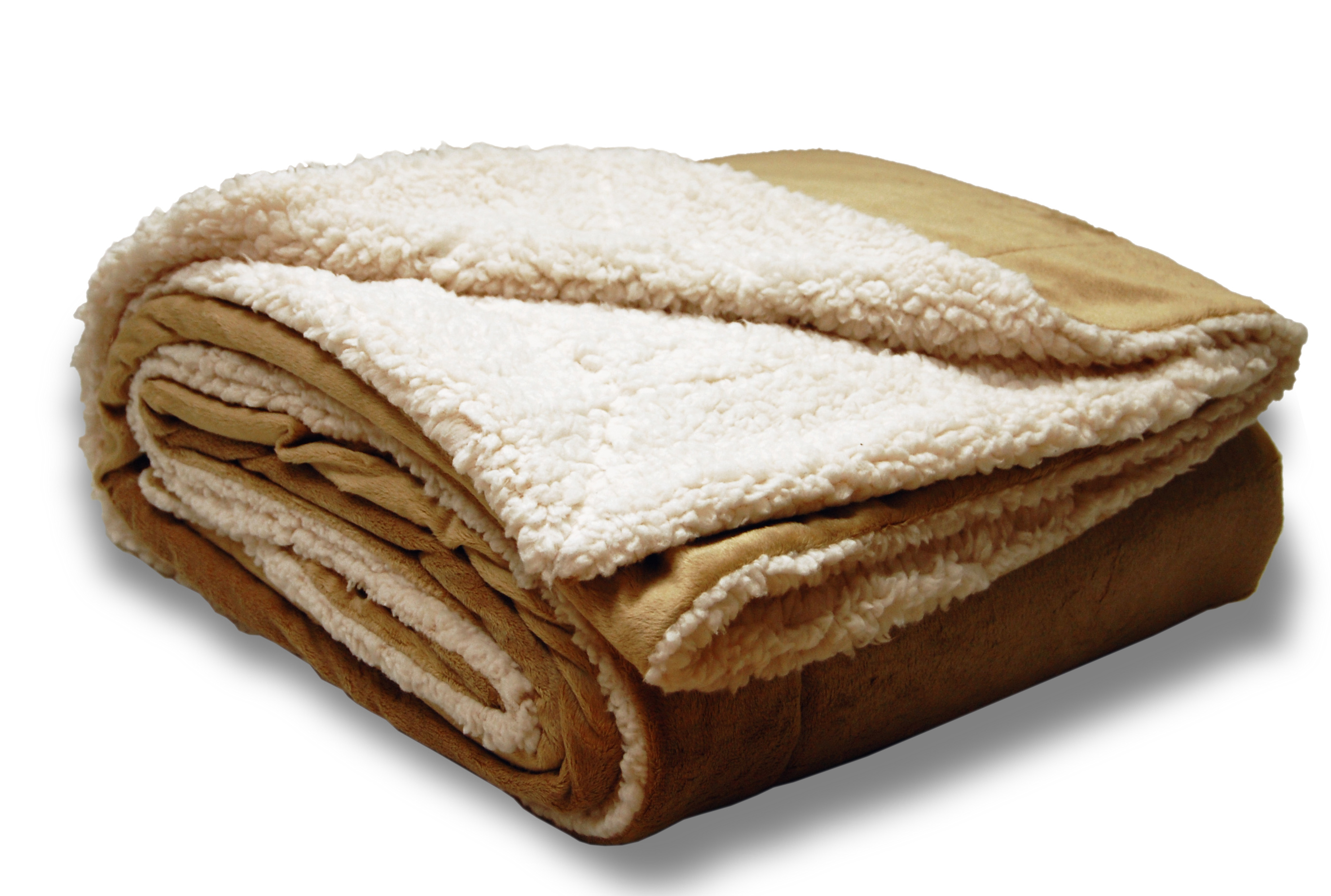 Full Color Sublimated Sherpa Lined Micro Mink Throws - 50 X 60