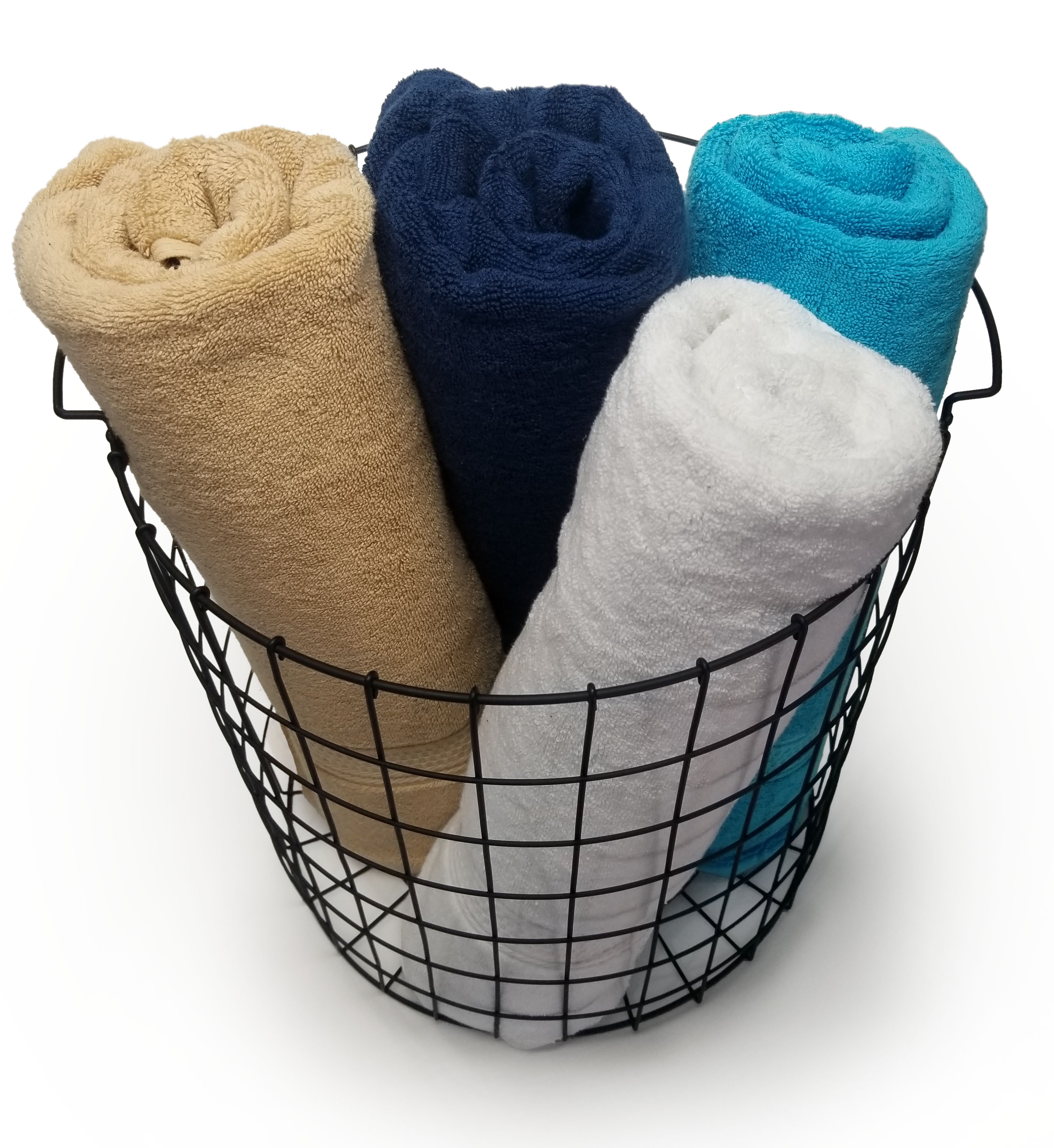 EMBROIDERED  24x48 Bath Towels by Royal Comfort 10.8 Lbs/Dz  Woven   RING SPUN COTTON 